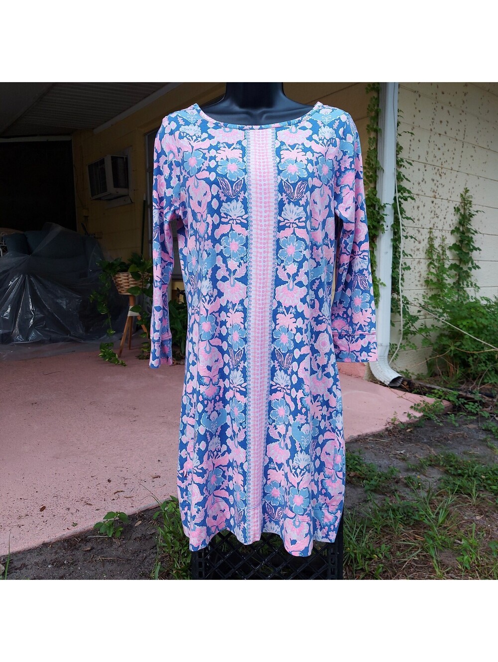 Lilly Pulitzer Marlowe cotton tunic dress size M 100% cotton